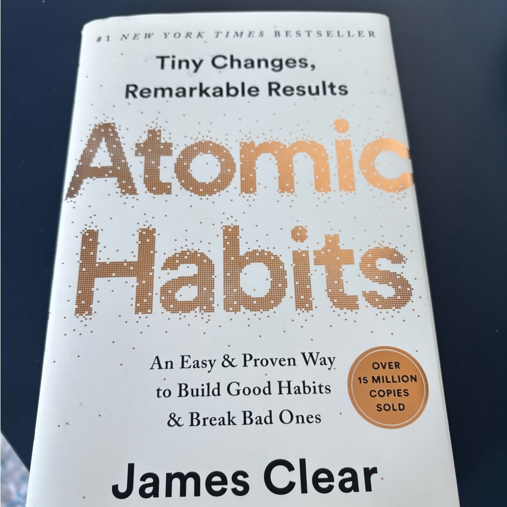 Atomic Habits Book by James Clear (Hardcover)